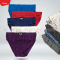 5 Pieces Assorted Men's Inner Elastic Waist Belt Brief Underwear For Casual Use From Levin. 