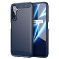 lthmy for OPPO Realme 6 Pro Case Carbon Fiber TPU Soft Silicone Back Cover Armor Phone Case Casing. 