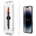 Spigen Tempered Glass Screen Protector for iPhone 14  / 15 / 16 / 17 Series. 