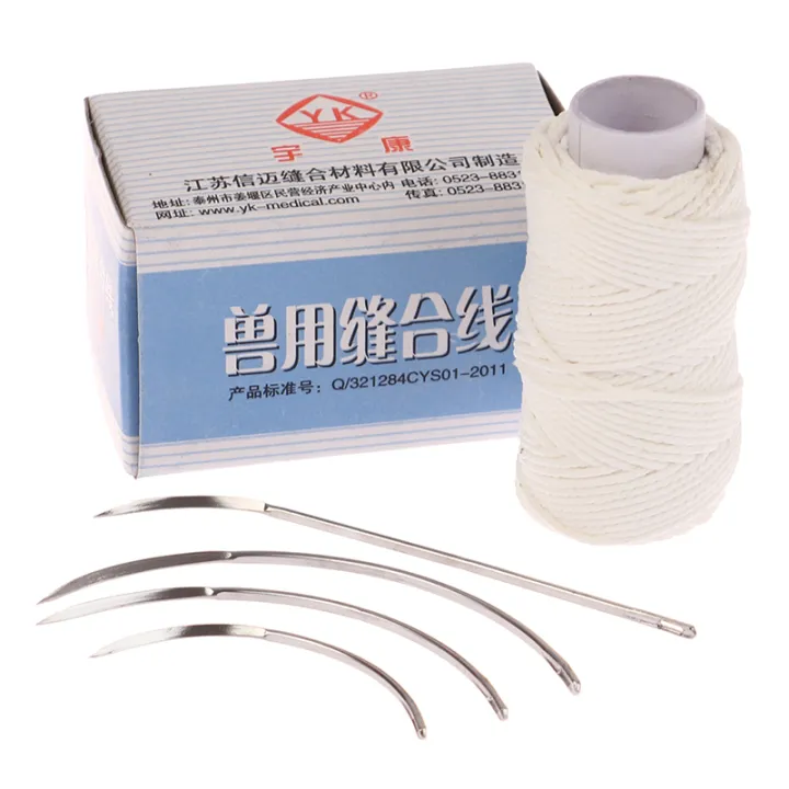 1%20Volumes%20Veterinary%20Suture%20Thread%20Veterinary%20Special%20Beam%20Surgical%20Suture%20Needle%20Pig%20Pet%20Animal%20Surgical%20Suture%20Line%20Demoo%20-%20Image%203
