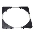 Movable Washing Machine Stand & Adjustable Fridge Trolley | Heavy Duty Universal Base Stand with Wheels. 