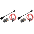 NXFDSIOZ 2X Voice Recognition Module with Microphone Dupont Speech Recognition Voice Control Board for Arduino Compatible. 