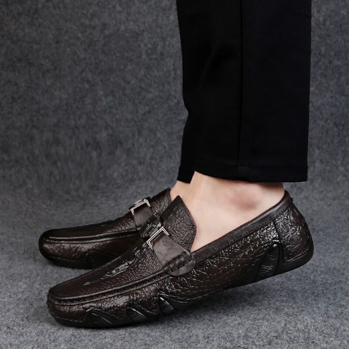 Crocodile%20Pattern%20Skin%20Loafer%20Shoes%20Men%20%20Slip-on%20Moccasins%20Handmade%20Man%20Casual%20Shoes%20Drive%20Walk%20Luxury%20Leisure%20-%20Image%205