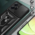 MobiCase S1 For Redmi Note 12 4G Back Cover Slide Camera Kickstand Anti Fall Shockproof Magnetic Bracket Protection Phone Cover Redmi Note 12 Back Cover Phone Case Cover. 