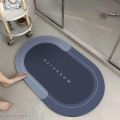 Bathroom Rugs Floor Mat Non Slip Bath Mat Quick Dry Bathroom Mat Soft Cozy Premium Rubber Backing Dirt Resistant Super Absorbent Bath Rugs for Bathroom Kitchen Bedroom Home.