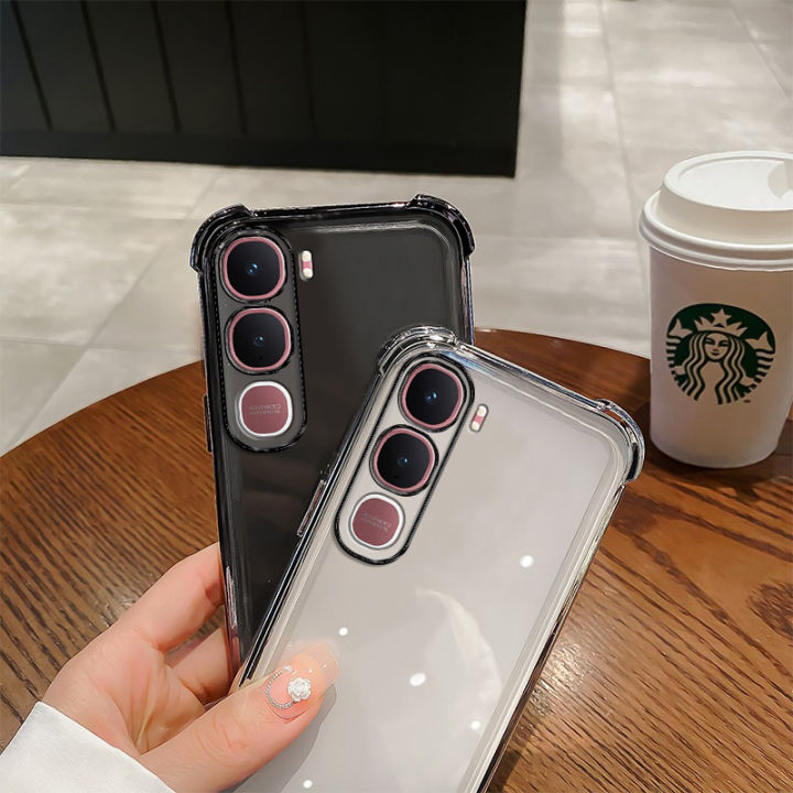 Tokifu%20For%20VIVO%20Y21D%20Transparent%20Full-Coverage%20Electroplated%20Shockproof%20Soft%20Silicone%20Premium%20Airbag%20Phone%20Case%20-%20Image%202
