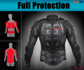 Full Body Armor Spine Chest Shoulder Arm Protector - Motorcycle Riding Gear for Men & Women 1 Piece. 