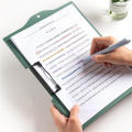 A4 Board Clip Folder Document Clip Board A4 File Folder Clipboard Stationery Note Clip Holder.