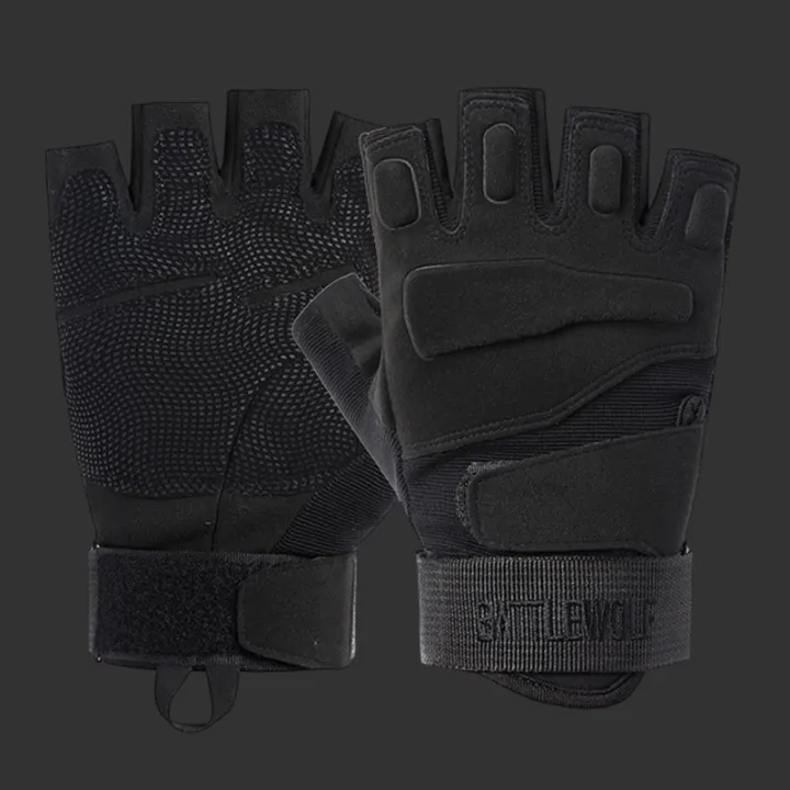 Half%20Finger%20Gloves%20Men's%20and%20Women's%20Finger%20Leakage%20Outdoor%20Sports%20Motorcycle%20Riding%20Fitness%20Gloves%20-%20Image%202