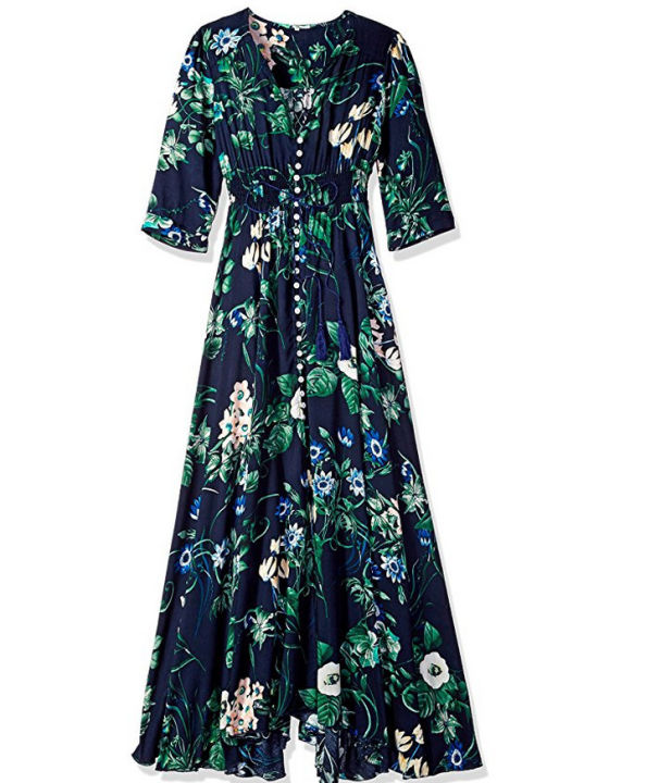 Amazon's%20new%20bohemian%20retro%20ethnic%20pattern%20resort%20V-neck%20loose%20maxi%20dress%20maxi%20dress%20-%20Image%204