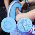 Clay Baby Hand and Footprint Baby Keepsake Hands Casting Clay for Infant Hand & Foot Mold - clay. 