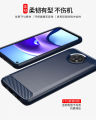 lthmy for Xiaomi Redmi Note 9T 5G Case Carbon Fiber TPU Soft Silicone Back Cover Armor Phone Case Casing.