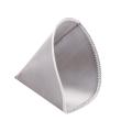 Reusable Pour over Coffee Filter Mesh Paperless Coffee Filter Stainless Steel Cone Filter 3 To 4 Cup Coffee Drip Filter.