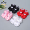New Bows Baby Girl Shoes Big Lace Bowknot Newborn Princess Cotton Shoes Non-slip Soft Sole Toddler Shoes First Walkers. 
