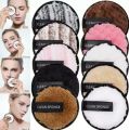 Makeup Remover Pads Microfiber Make Up Cloth Remover Face Cleansing Towel Reusable Remover Sponges Skincare Makeup Puff. 