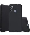 Motorola Moto G31, Slim Fit Silky And Soft Touch Finish Silicone Matte Finish TPU - Black (With Logo). 
