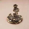 Waterfall Burner Brass Holder for Home Bedroom Yoga Studio.