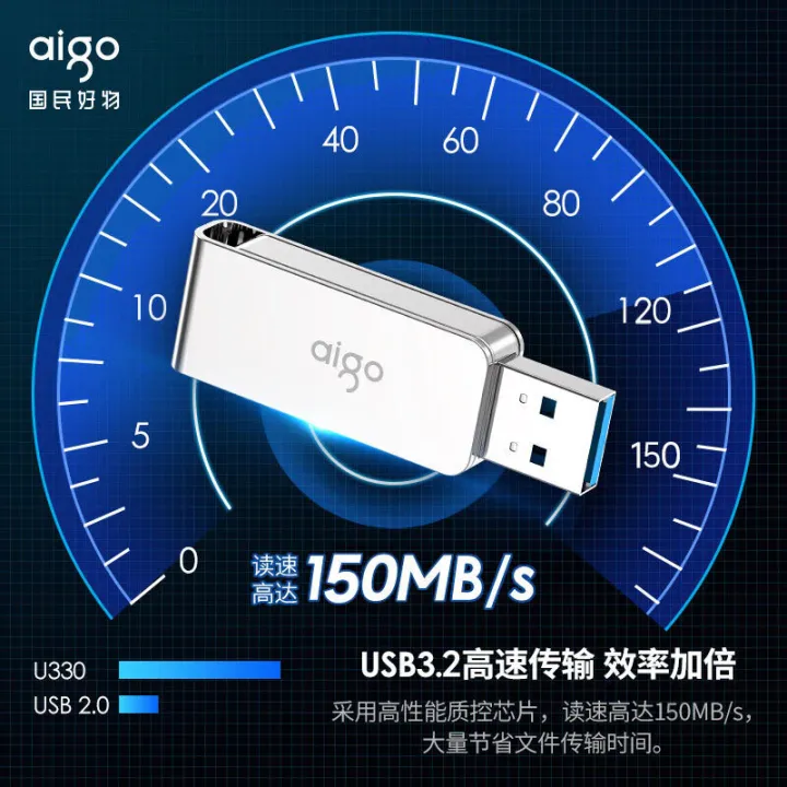 aigo%20Patriot%20U%20disk%20U330%20USB3.2%20Metal%20Rotation%20Full%20metal%20U%20disk%20is%20suitable%20for%20business%20office%20-%20Image%203