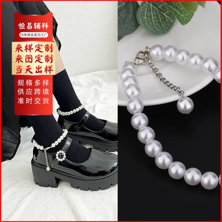 Imitation%20Pearl%20Anklets%20for%20Women%20Beach%20Leg%20%20payel%20Handmade%20Boho%20Jewelry%20Sandals%20Gift%20-%20Image%202