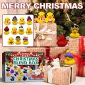 24pcs ubber us Adent Calendar oy ubber uy ath oy Christmas ifts For ecor arty Faors irthday. 