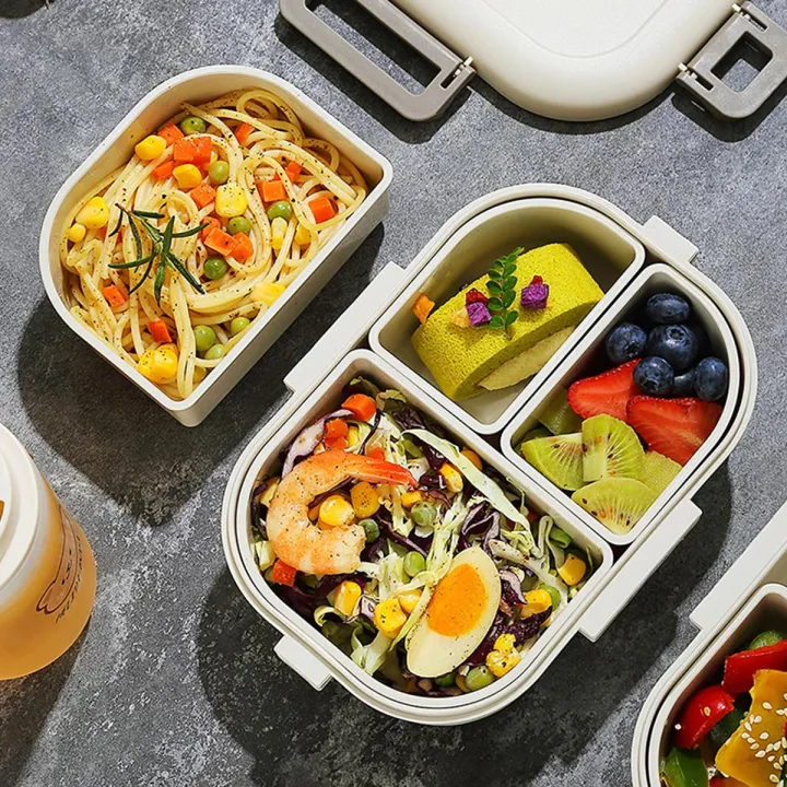 WORTHBUY%20Thermal%20Lunch%20Box%20Heat%20Preservation%20Bento%20Box%20Portable%20Divided%20Food%20Storage%20Container%20-%20Image%202