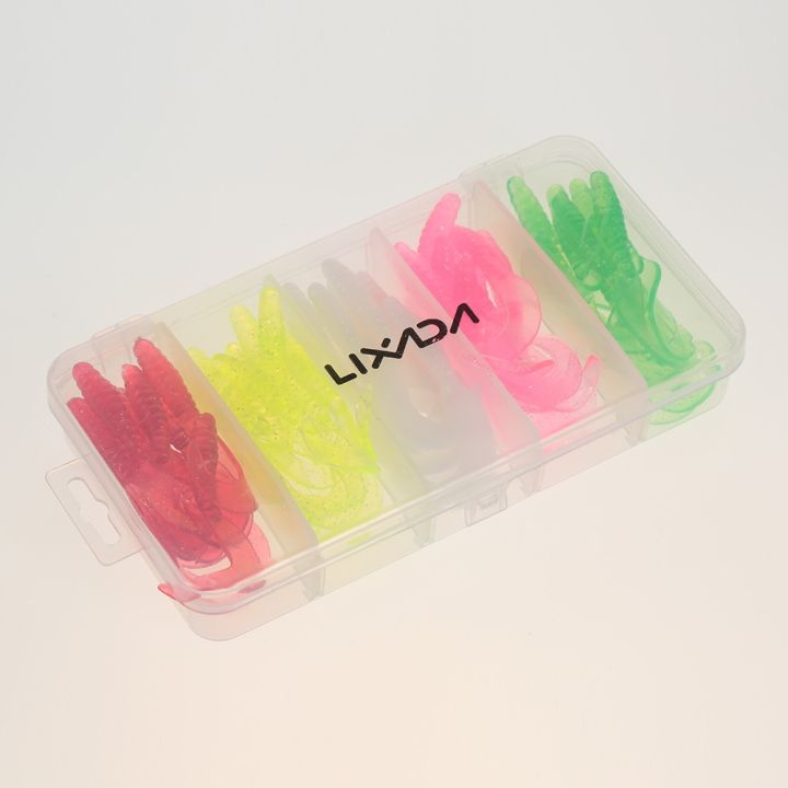 Simulation%20Worms%20Fishing%20Lures%20Bionic%20Single%20Tail%20Soft%20Baits%20Fishy%20Smell%20with%20Plastic%20Fishing%20Tackle%20Box%2050Pcs%20-%20Image%205