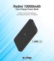 Power Bank 10000mAh Dual Input & Dual Output - Black. 