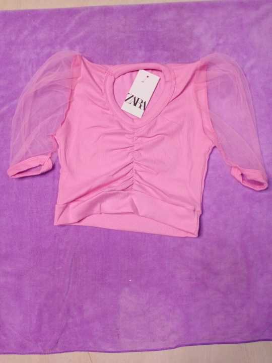 Cotton%20Crop%20top%20Short%20body%20and%20tissu%20sleeve%20blouse%20for%20Women%20and%20girls%20-%20Image%206
