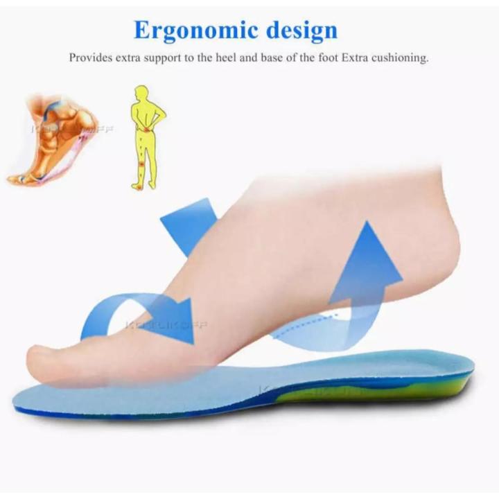 Silicone Non-Slip Gel Soft Sport Shoe Insoles Massaging Insole Orthopedic Foot Care For Feet Shoes Sole Shock Absorption Pads.