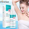 50ml 2 In 1 Permanent Painless Hair Removal Hair Growth Inhibitor Spray Shrink Pores Skin Smooth Aloe Repair Hair Removal Cream.