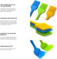 Silicone oil Brush kitchen utensil Baking Cooking Oil Brushes Bread Butter Pastry Brush. 
