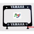 Full metal Back Licence plate cover or New design number plate cover for motorcycle Any Yamaha . Black. 
