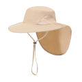 1Pc Outdoor Summer Sun Hats UV Protection Hunting Fisherman Hat Quick Drying Neck Protection Visor Cap. 