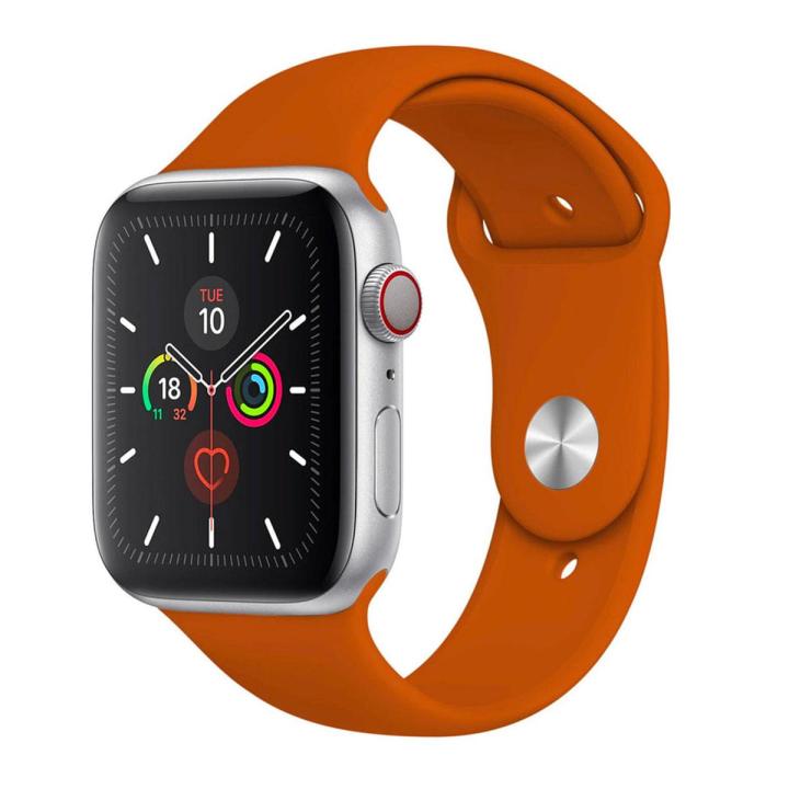 Premium Liquid Silicone 49mm 45mm 44mm 42mm Replacement Soft Luxurious and Comfortable Silicone Strap Band For Apple Watch ULTRA , 8 , 7 ,6 ,5 ,4 Smartwatch