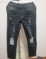 5 6 8 10 14 16 Years Baby Boys Ripped Hole Washed Straight Jeans Trousers For Kids Teenage Boys Pants Clothes.
