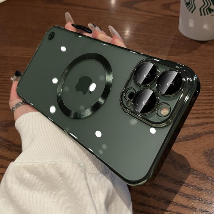 %E3%80%90Youyi%E3%80%91Hoce%20luxury%20plating%20frameless%20magnetic%20phone%20cases%20iPhone%2015%2014%2013%2012%2011%20Max%2014%2015%20plus%20for%20MAG%20safe%20case%20thin%20clear%20pc%20hard%20cover%20-%20Image%205