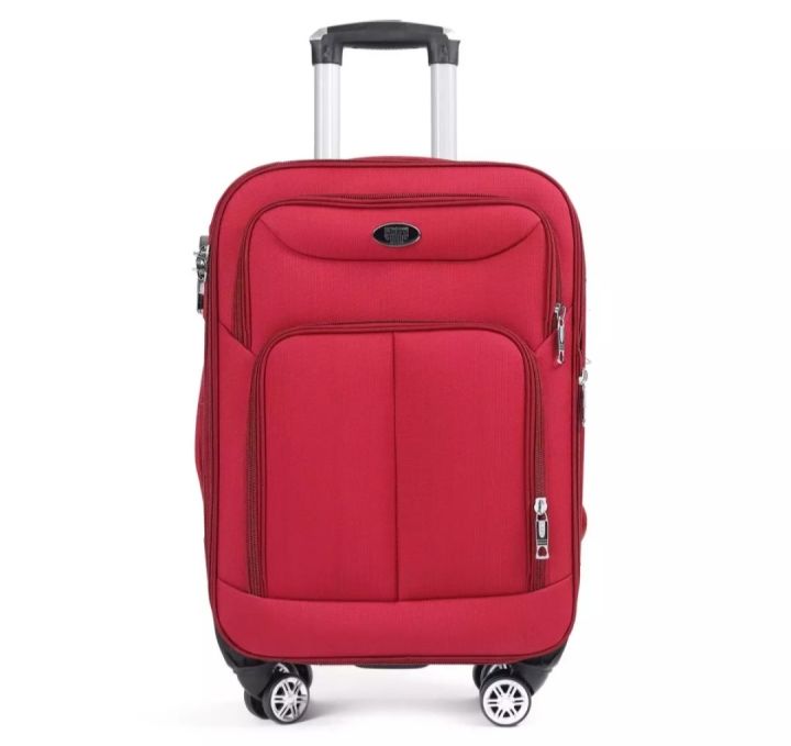 Exclusive Trolley Case 20/24/28 Inchi (4 Wheel) With Large Capacity High Quality Nylon Febric & Zipper Waterproof and Washable Use For Unisex