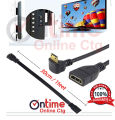 12 inch Male HDMI to Female HDMI Cable. 