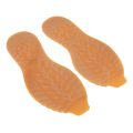 1 Pair Shoe Sole Replacement Rubber Full Bottom Non Slip V Shape Repair Material. 