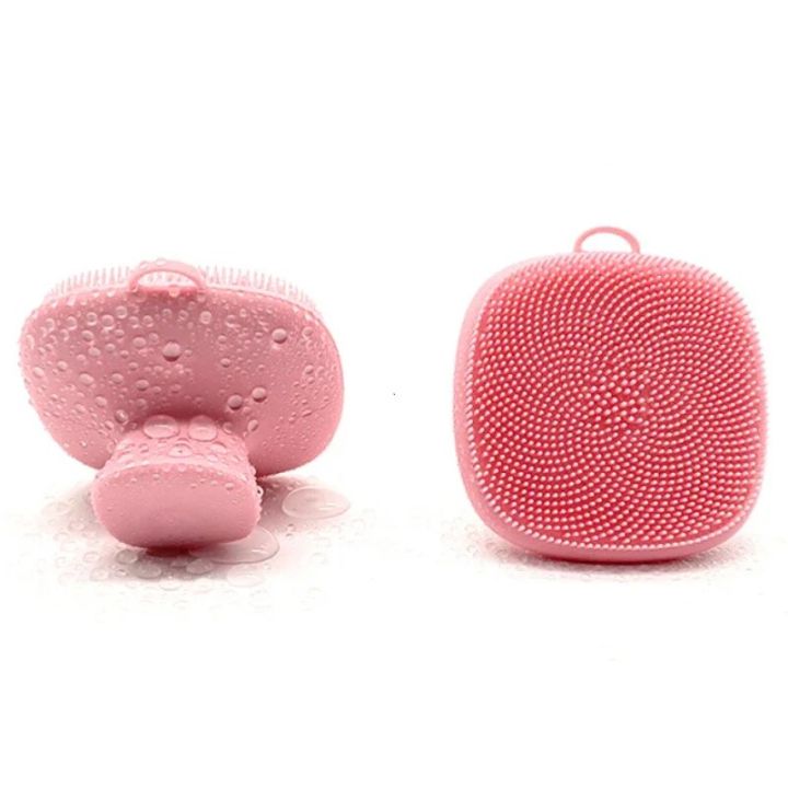 Silicone Face Scrubber for Men and Women Facial Cleansing Brush Silicone Face Wash Brush Manual Cleansing Skin Care Face Brushes