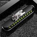 Phone Number In The Car Bulldog Temporary Parking Card Night Luminous Phone Number Car Plate Car Accessories Styling Car Sticker By  Zikra Exclusive. 