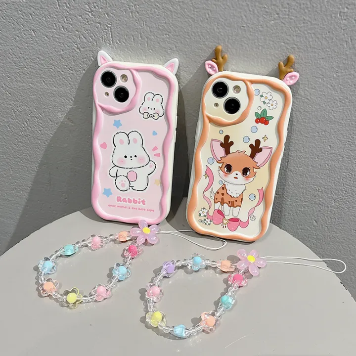 For%20Samsung%20Galaxy%20A10S%20M01S%20Case%20Cute%20Cartoon%20Pattern%20Design%20with%20Flower%20Bracelet%20Phone%20Case%20-%20Image%207