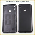Huawei Y7 Prime 2019 / Huawei Y7 Prime 19 - ( Polycarbonate Plastic ) Casing / Back Shell / Back Panel / Battery Cover / Back Door / Back Replacement Part with Button.