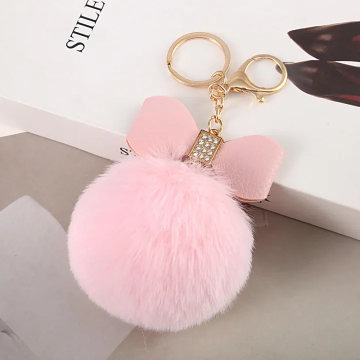 Keychain%20Bag%20Pendant%20Pom%20Pom%20Keychain%20Keyring%20Wallet%20Accessory%20-%20Image%209