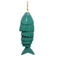 Metal Fish Wind Chimes Pendant Balcony Outdoor Yard Garden Home Decor Antique Bell Handmade Windchime Wall Hanging Crafts Gift.