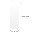 Transparent Cake Cream Scraper Cake Making Scraper Rectangular Acrylic Cake Baking Tool Cake Scraper For Bakery 12/14/10/8 Inch.