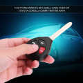 4 Button Car Remote Key Fob Case For Toyota Corolla Camry Matrix RAV4. 