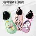 Children's Beach Ankle Sock Men's and Women's Dive Boots Snorkeling Wading River Tracing Shoes Quick-Drying Non-Slip Cut-Resistant Bare Feet Swimming Shoes.