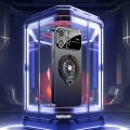 Rotation Gyroscope Magnetic Stand Phone Case For iPhone 14 13 11 12 15 Pro Max 15Plus Large Windows Full Lens Protection Cover.