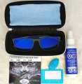 2 IN 1 UV 420 ANTI PHOTOSUN BLUE CUT Lens Glass | POWER All in one Photochromic Anti Blue Light Computer Glasses Men Women Blue Light Blocking Eyewear Radiation Protection Gaming Eyeglass Frame.
